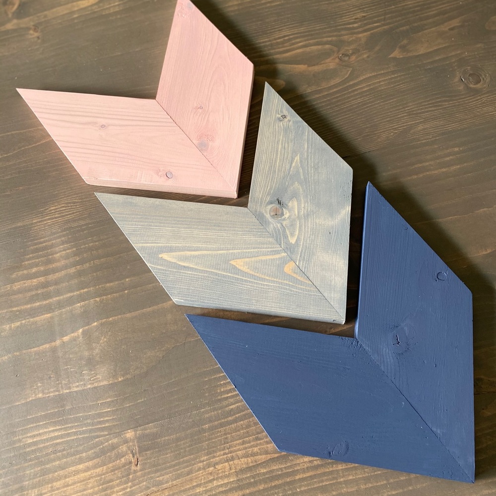 Custom Chevron Arrow Wall Decor Medium